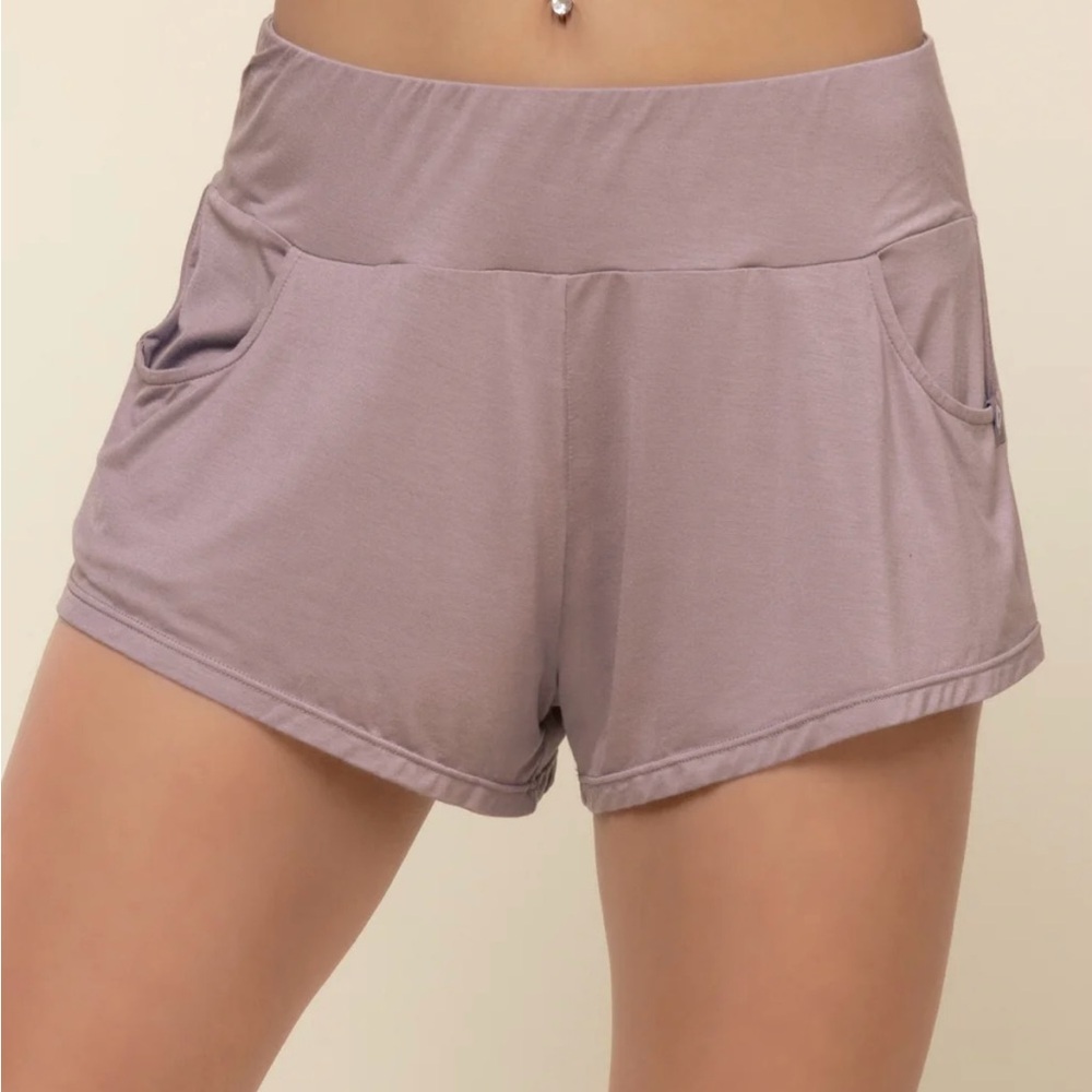 Women's Lavender Sleep Shorts